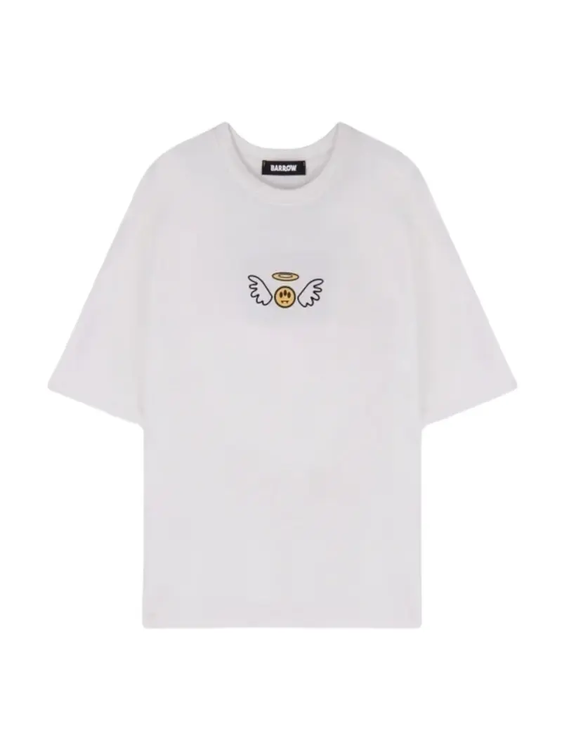 BARROW T-Shirt e Polo Uomo JERSEY T-SHIRT UNISEX F4BWUATH077 002 Bianco