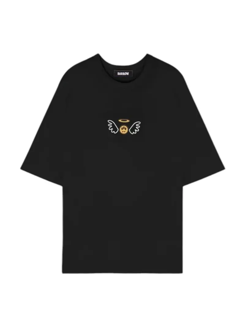 BARROW T-Shirt e Polo Uomo JERSEY T-SHIRT UNISEX F4BWUATH077 110 Nero