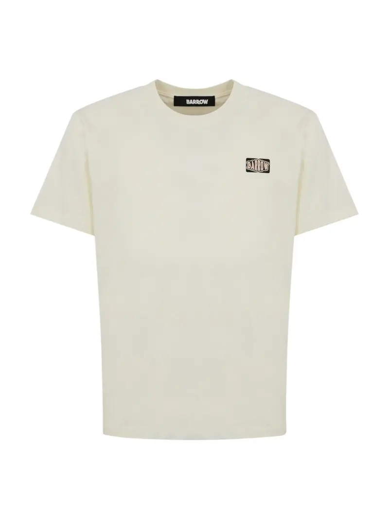 BARROW T-shirt Uomo  S5BWUATH147 002 Bianco