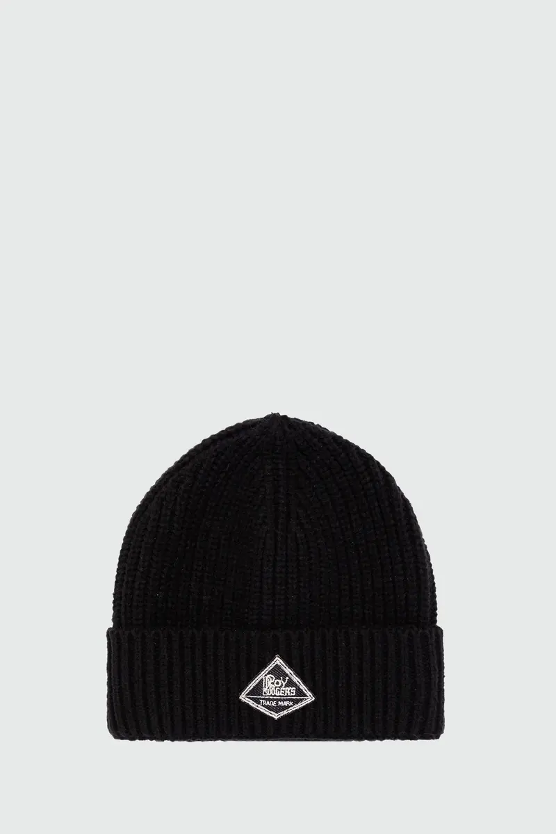 BEANIE IN MAGLIA NERO