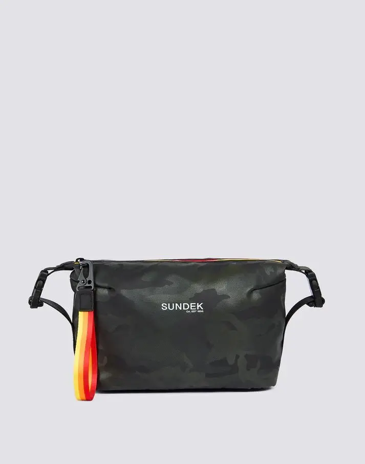 Beauty case camou jacquard