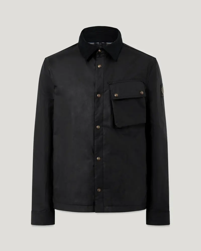BELSTAFF GIACCA GROUND NERO