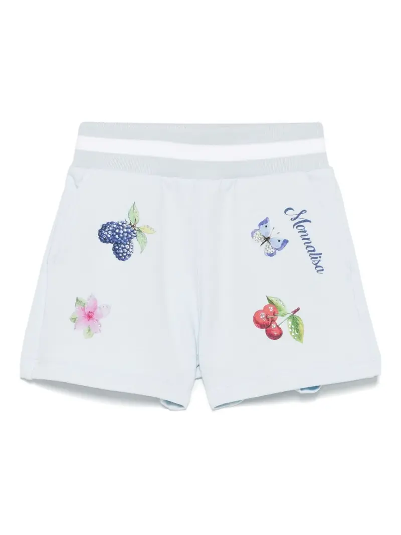 Bermuda azzurra per bambina