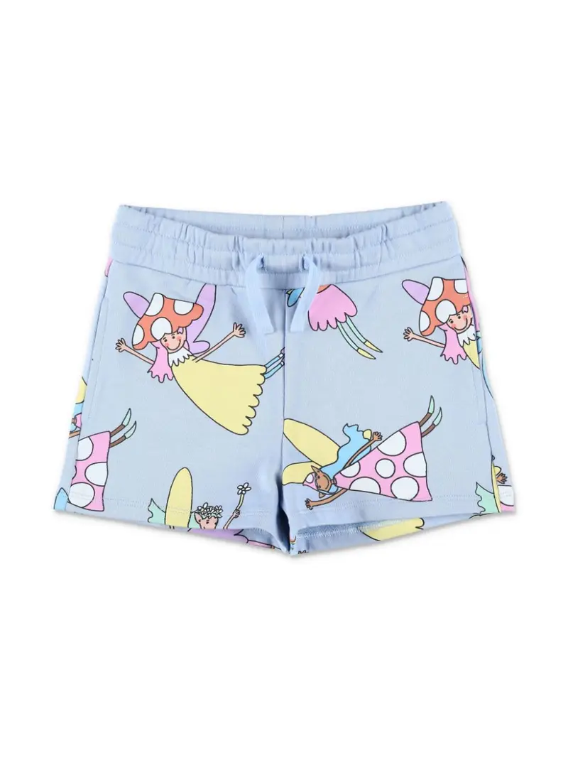 Bermuda azzurra per bambina