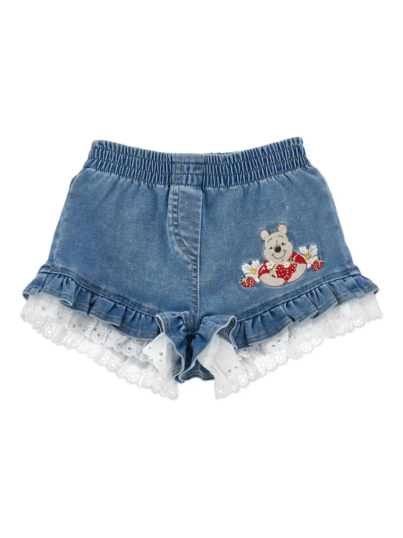 Bermuda blu per bambina