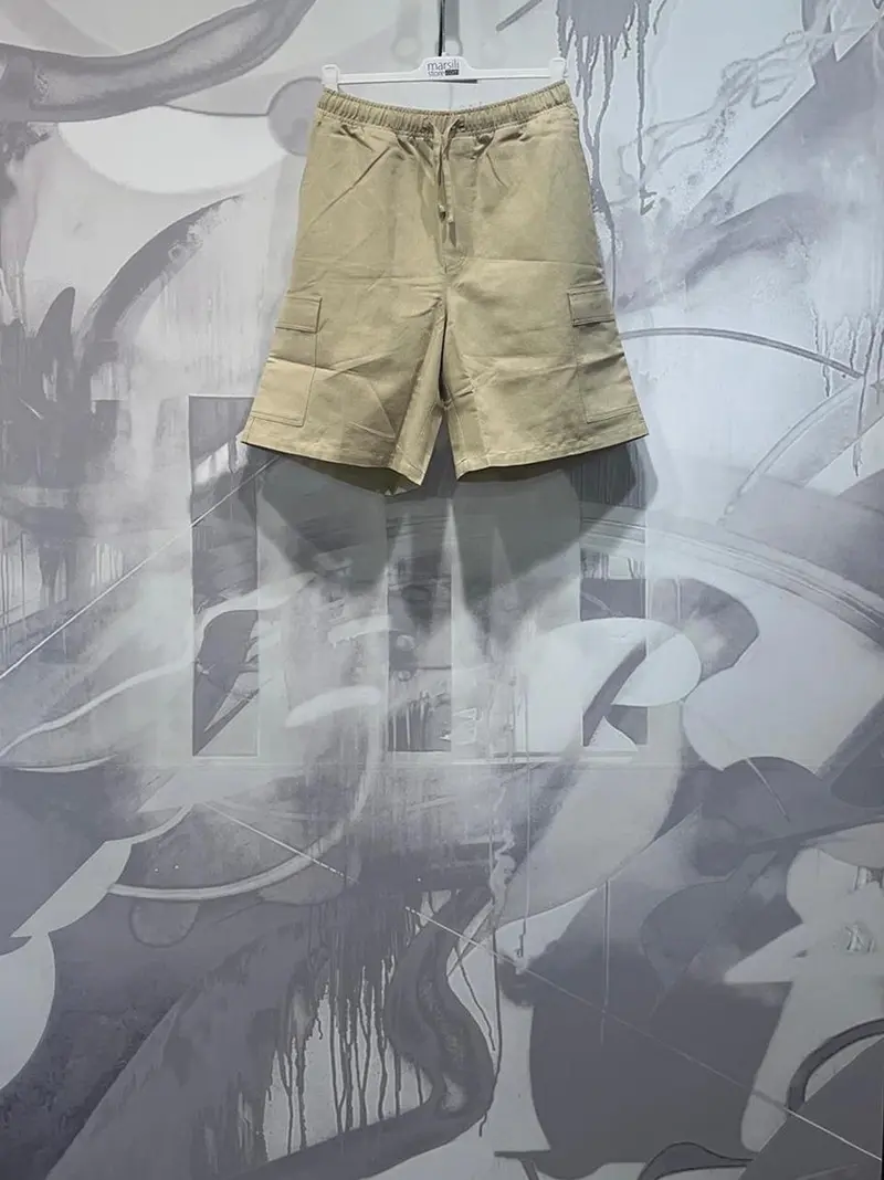 bermuda cargo lino cotone