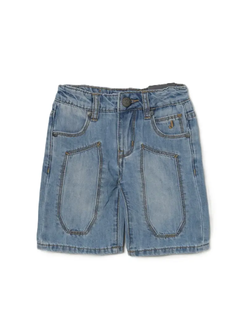 Bermuda di jeans blu chiaro per bambino
