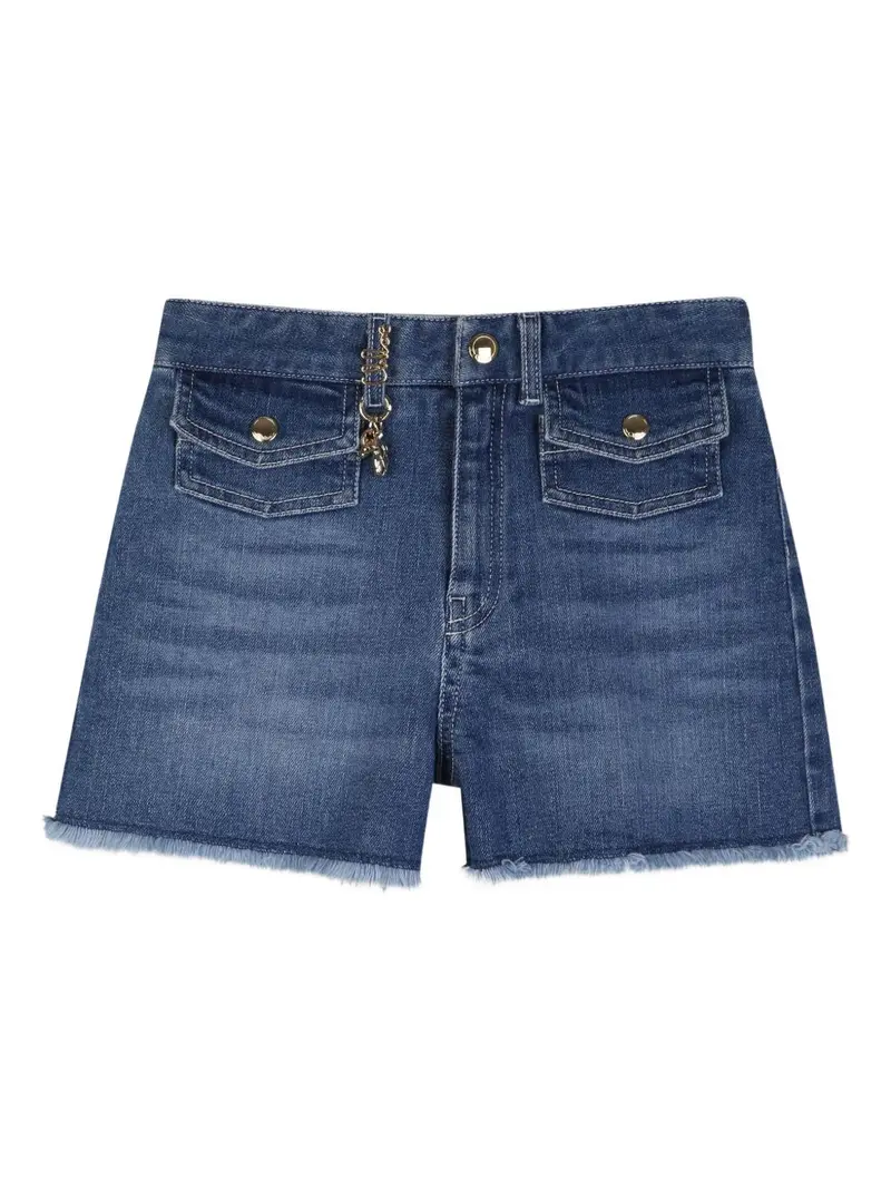Bermuda di jeans blu per bambina