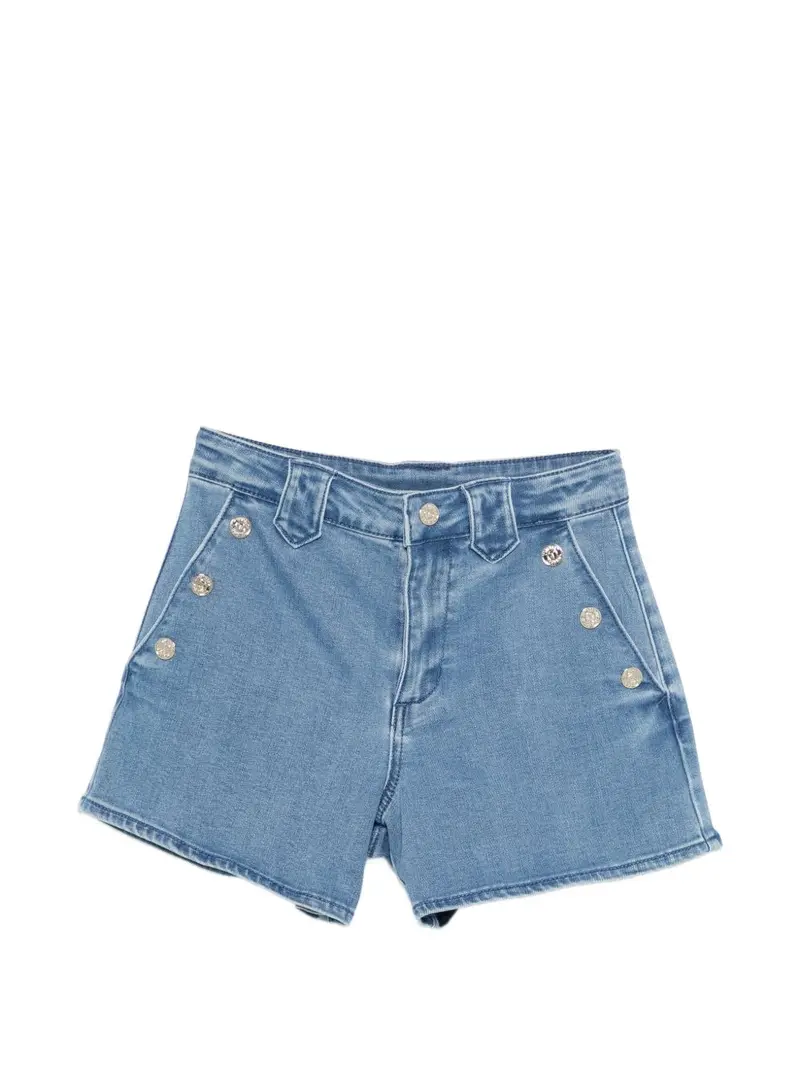 Bermuda in jeans blu per bambina