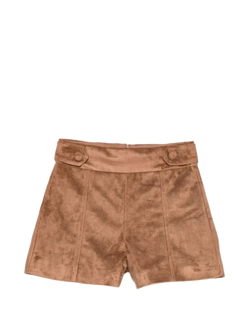 Bermuda marrone per bambina