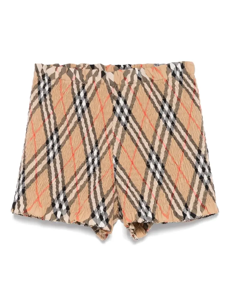 Bermuda motivo Vintage Check per bambina