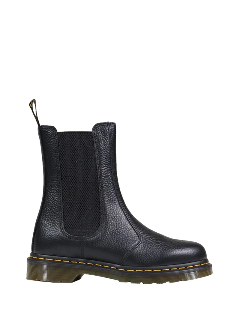 Biker Dr.Martens Hi Milled Nappa - Nero