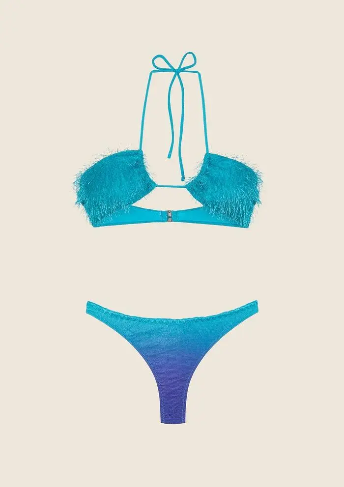 Bikini Fascia con Perizoma Fantasia