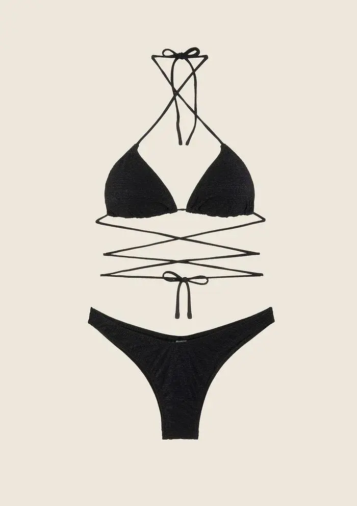 Bikini Triangolo con Slip Americano