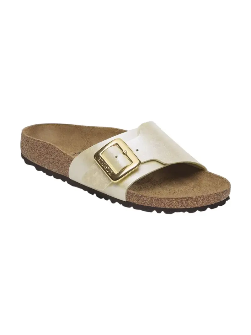 BIRKENSTOCK Sandalo Donna Catalina CB graceful pearl white, Birko Flor 1029393 Bianco