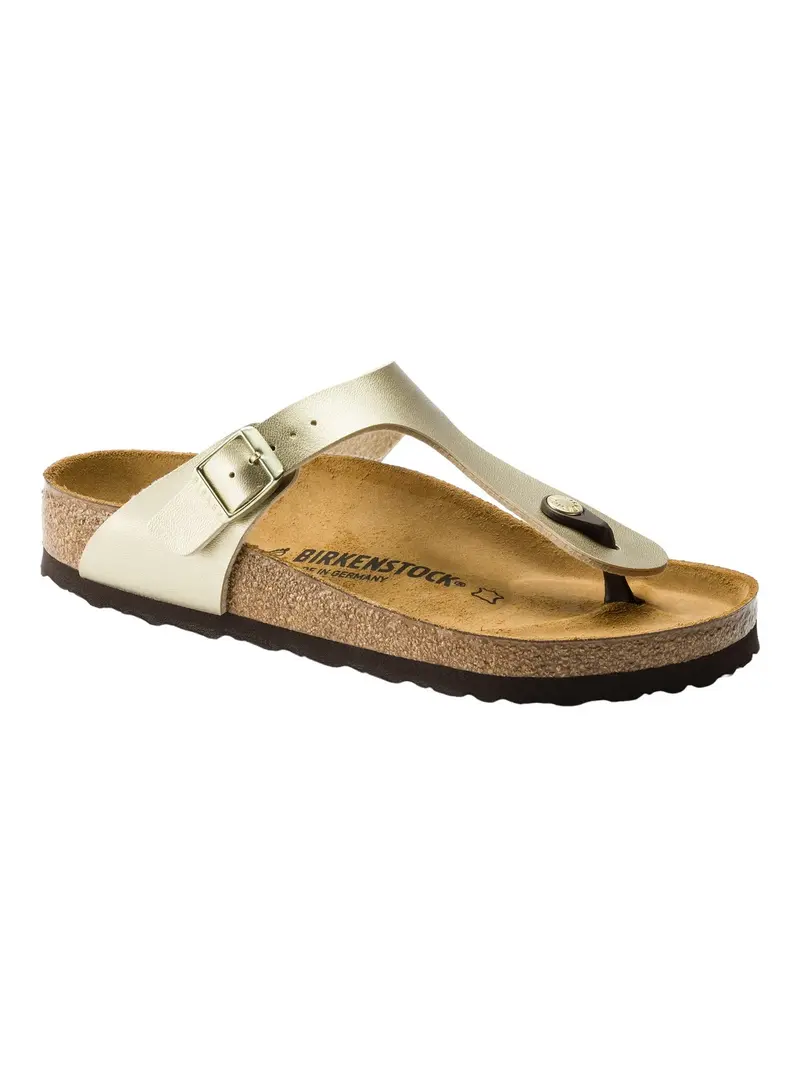BIRKENSTOCK Sandalo Donna Gizeh gold, Birko Flor 1016108 Oro