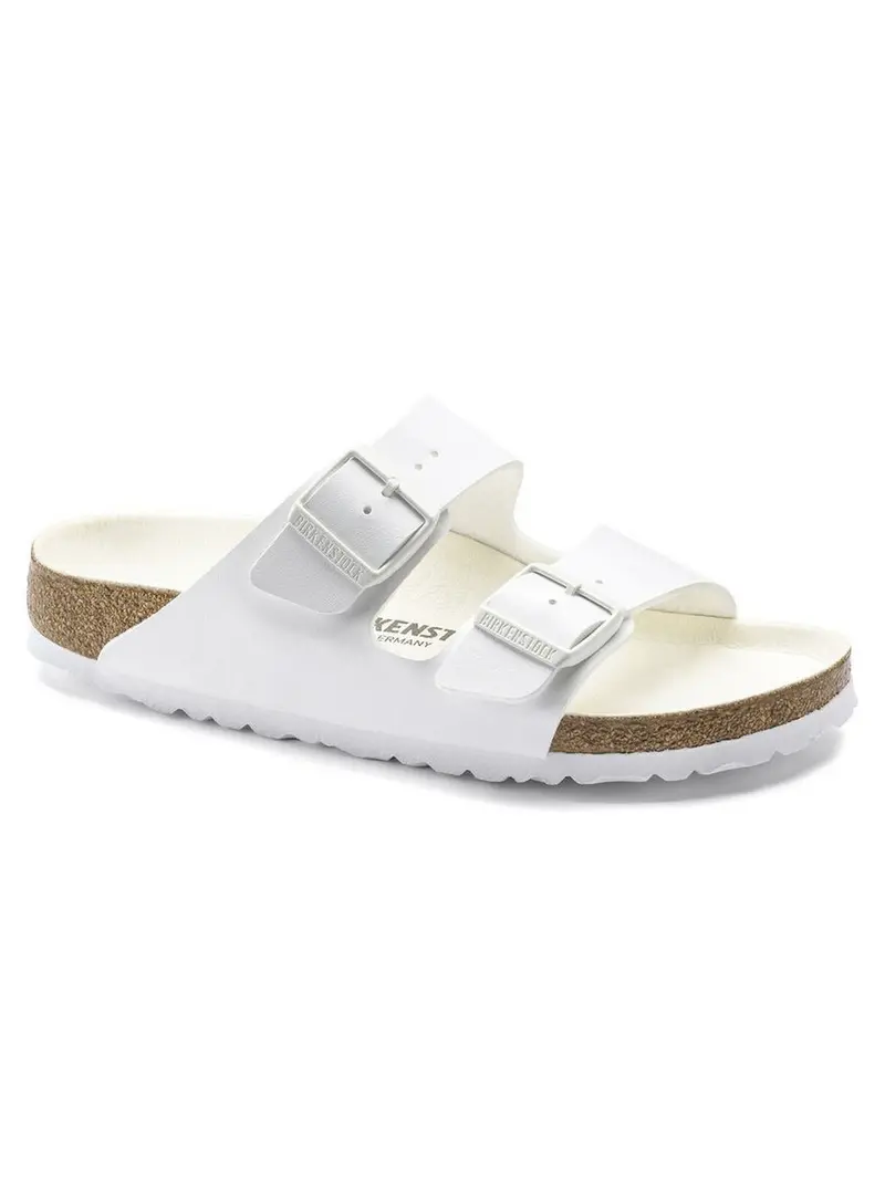 BIRKENSTOCK Sandalo Unisex adulto Arizona 1019046 Bianco