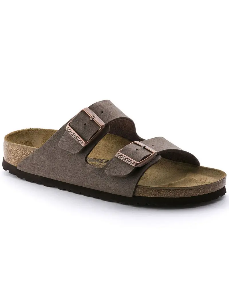 BIRKENSTOCK Sandalo Unisex adulto Arizona mocca, Birkibuc 151183 MOCCA