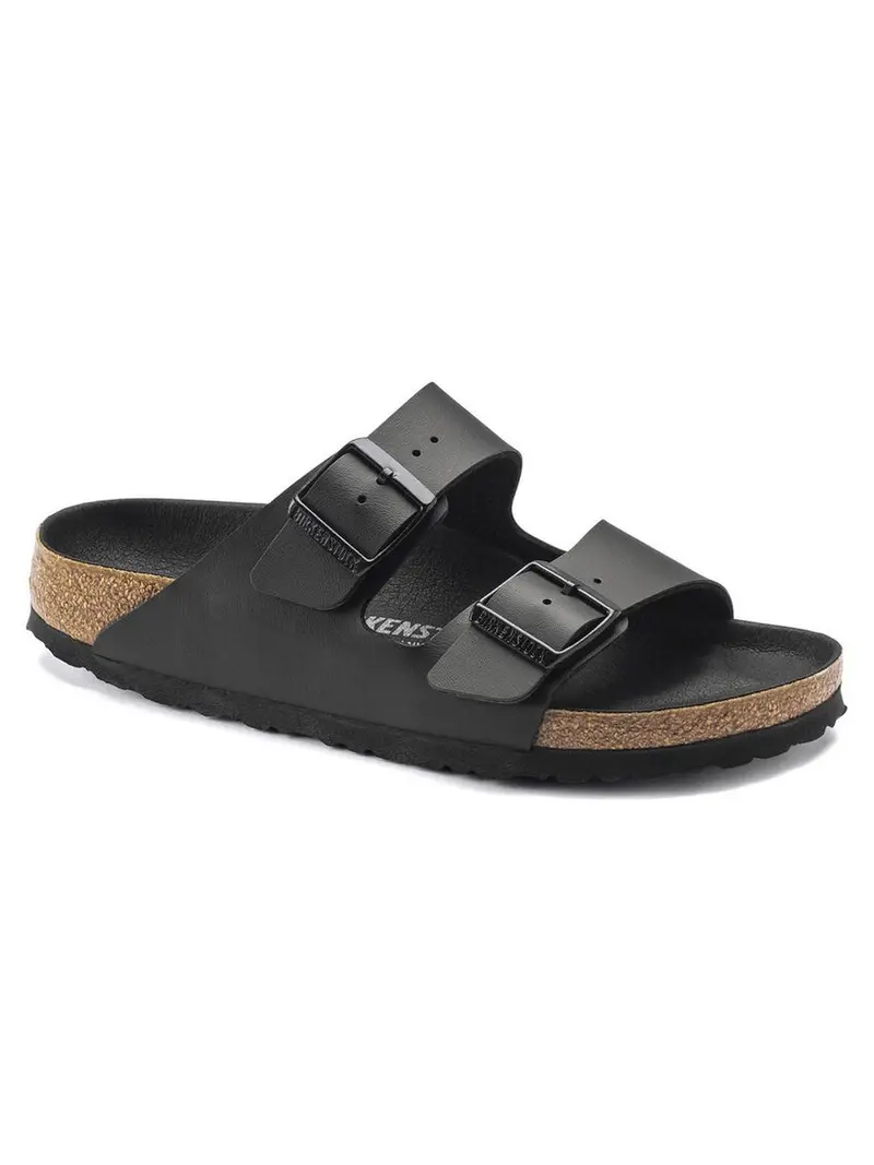 BIRKENSTOCK Sandalo Unisex adulto Arizona triples black, Birko Flor 1019069 BLACK
