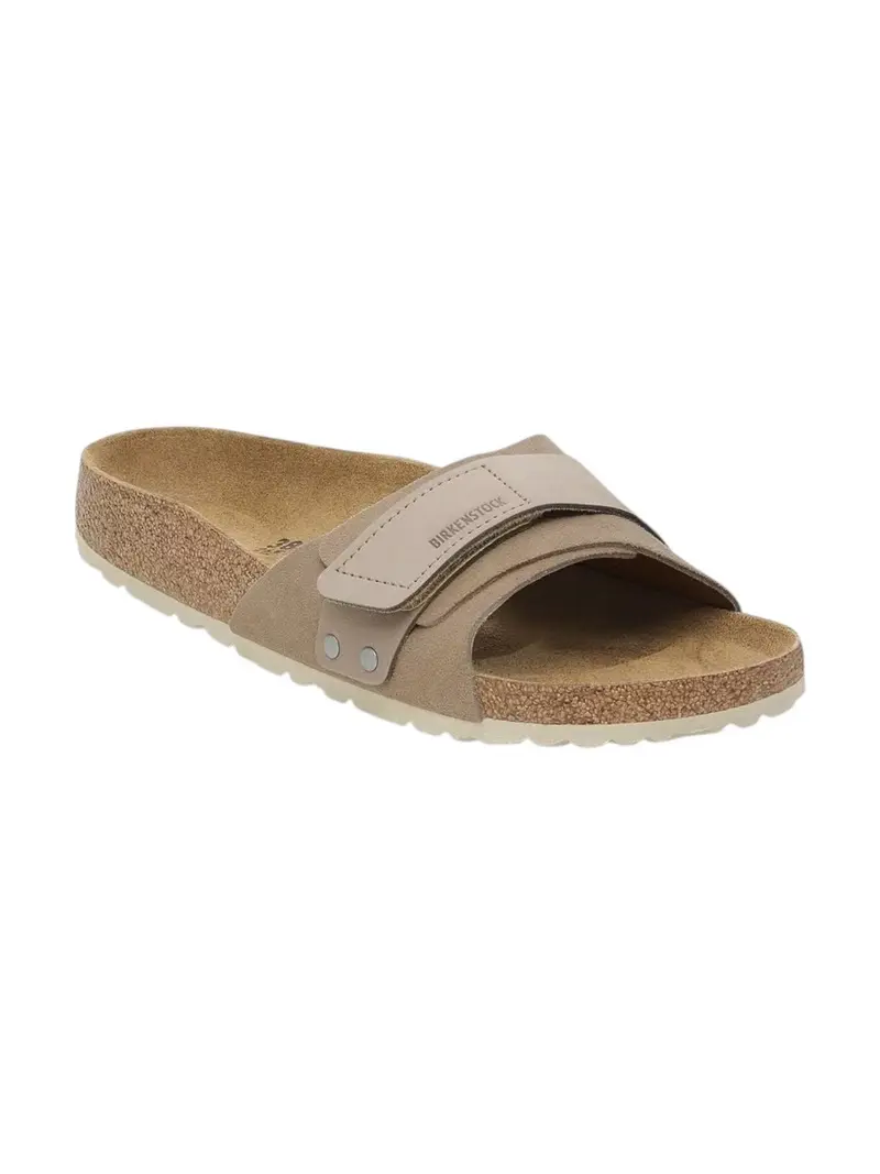 BIRKENSTOCK Sandalo Unisex adulto Oita taupe, Suede Leather/Nubuck 1028056 Beige