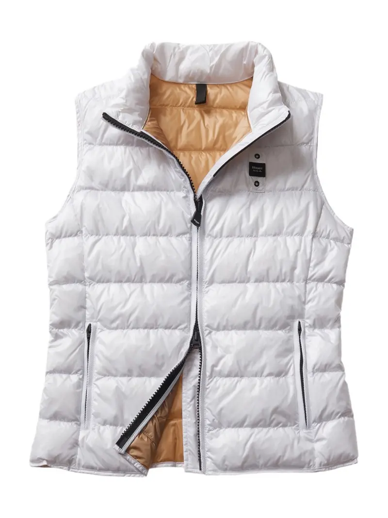 BLAUER Gilet Donna 24SBLDX03052 005050 100 Bianco