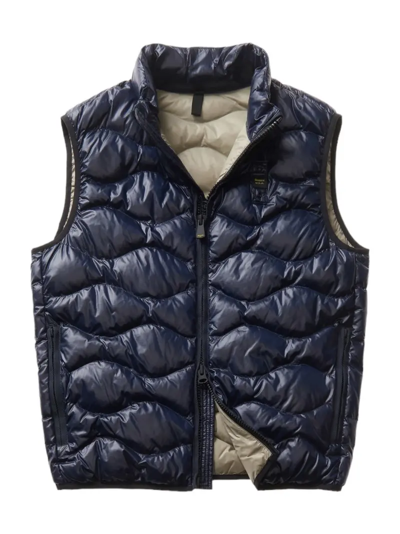 BLAUER Gilet Uomo  24SBLUX02058 005958 888 Blu