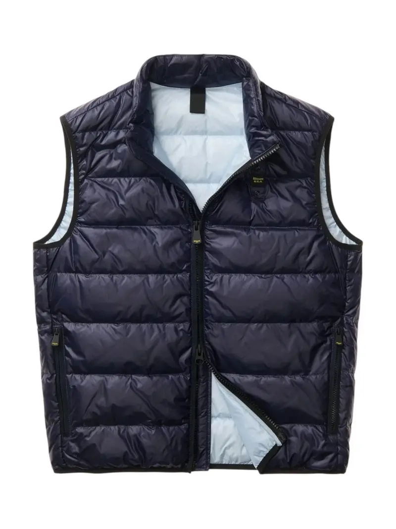 BLAUER Gilet Uomo RAWSON 26SBLUX03232 006719 888LL BLU interno LIGHT BLUE 80E