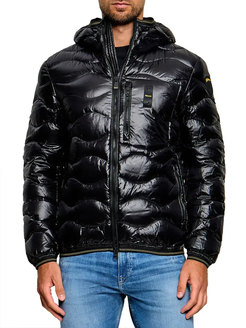 Blauer Giubbino Wave - Nero