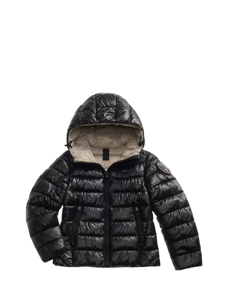 Blauer Piumino Bambina Nero/beige - Multicolore
