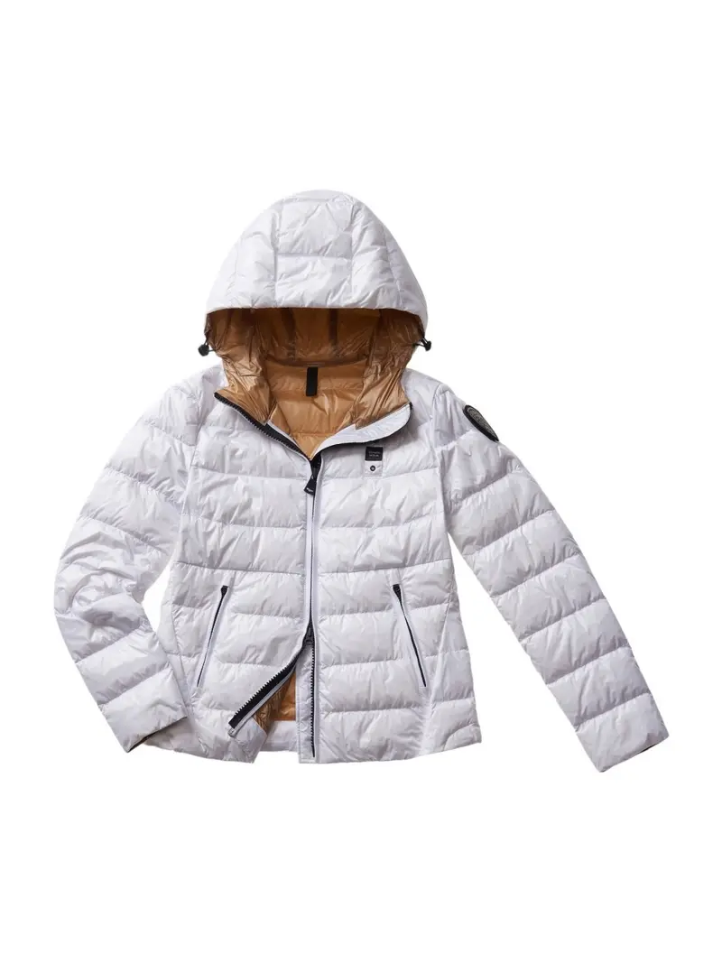 BLAUER Piumino Donna  24SBLDC03049 005050 100 Bianco