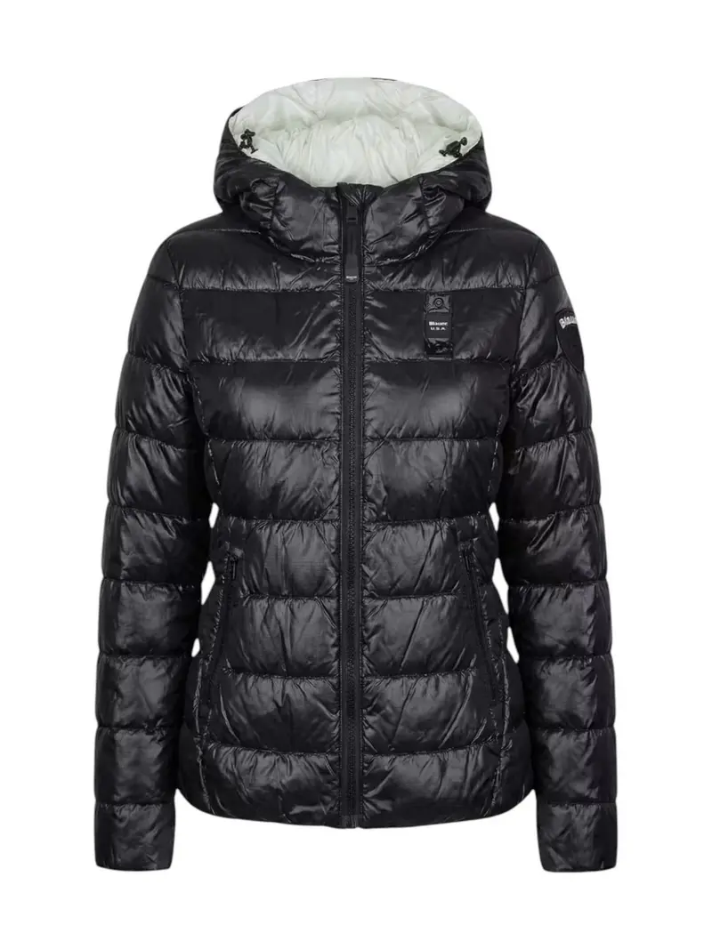 BLAUER Piumino Donna CAROLL 26SBLDC02170 006648 999EE NERO interno GREEN 60I
