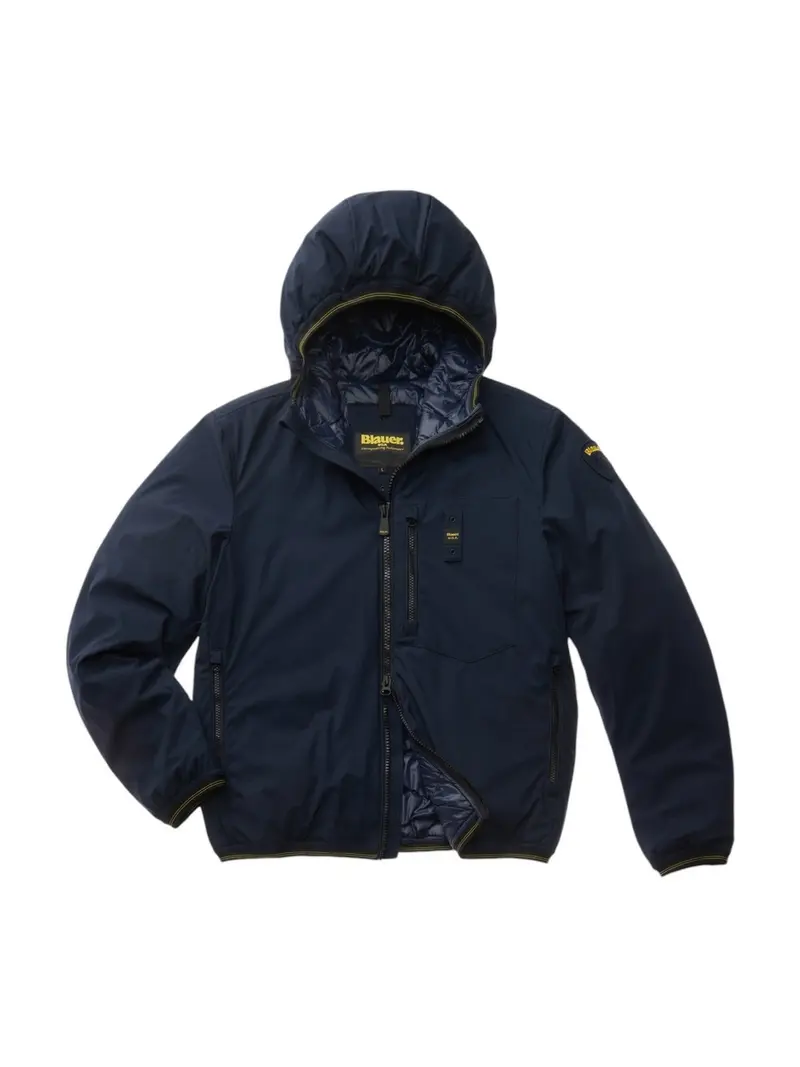 BLAUER Piumino Uomo DERRY 24WBLUC08033 005480 888 Blu
