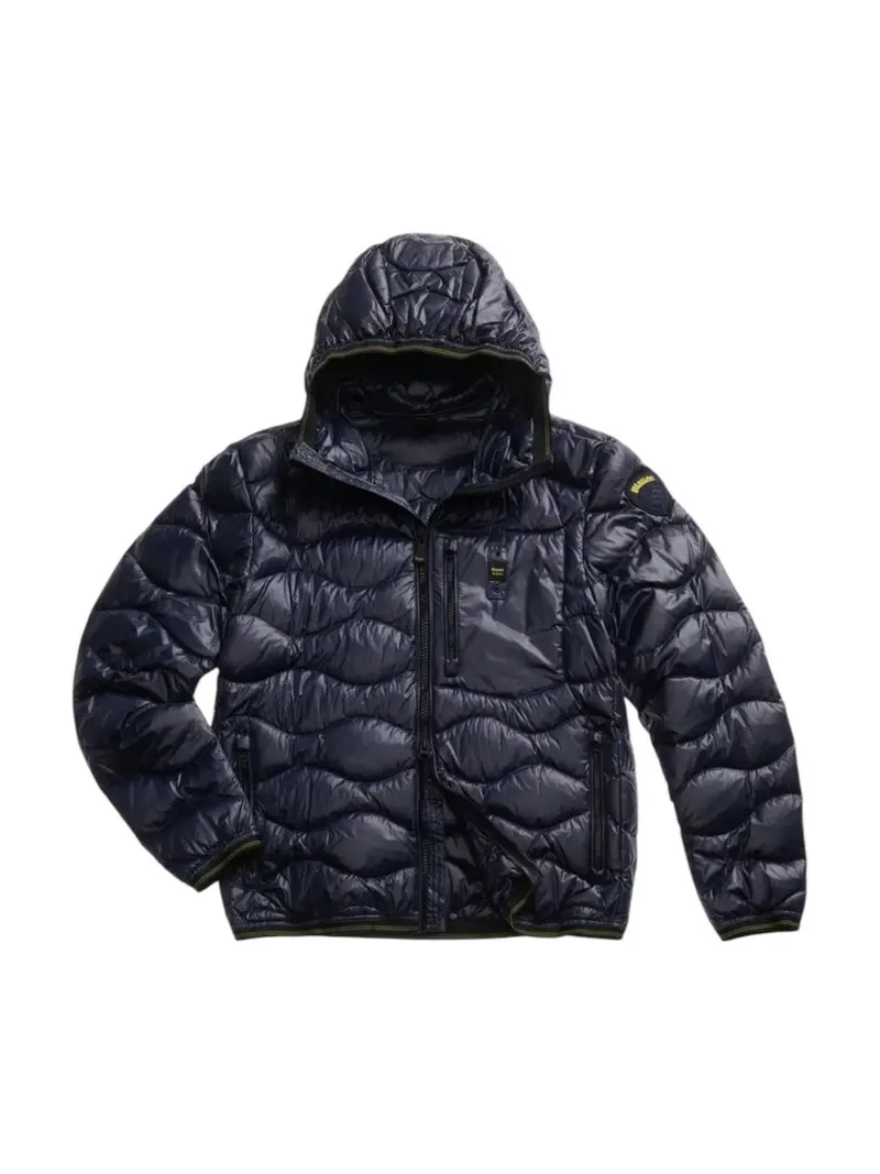 BLAUER Piumino Uomo WAVE 25WBLUC03074 006355 888 Blu