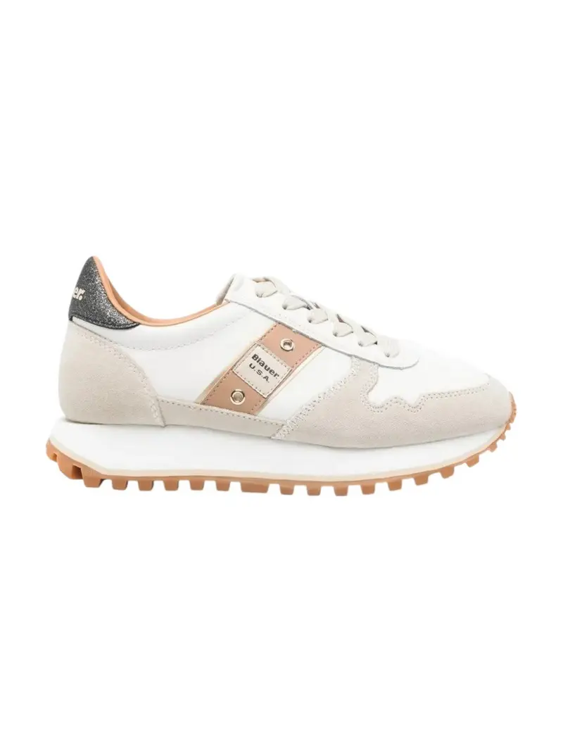 BLAUER Sneaker Donna MILLEN03 S6MILLEN03/SUP CRE/BLK CREAM/BLACK