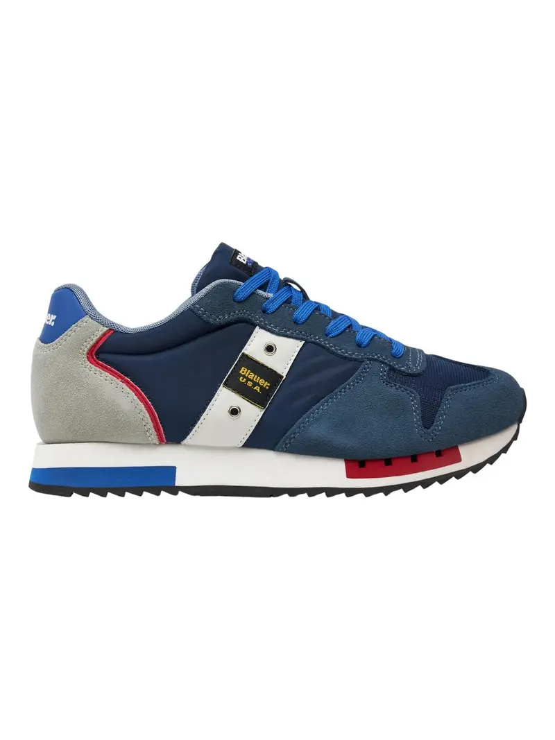 BLAUER Sneaker Uomo QUEENS01 S4QUEENS01/MES NVY/ROY Blu