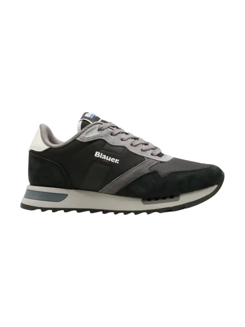 BLAUER Sneaker Uomo Ryder F5RYDER01/NYN BLK/GRY BLACK/GREY