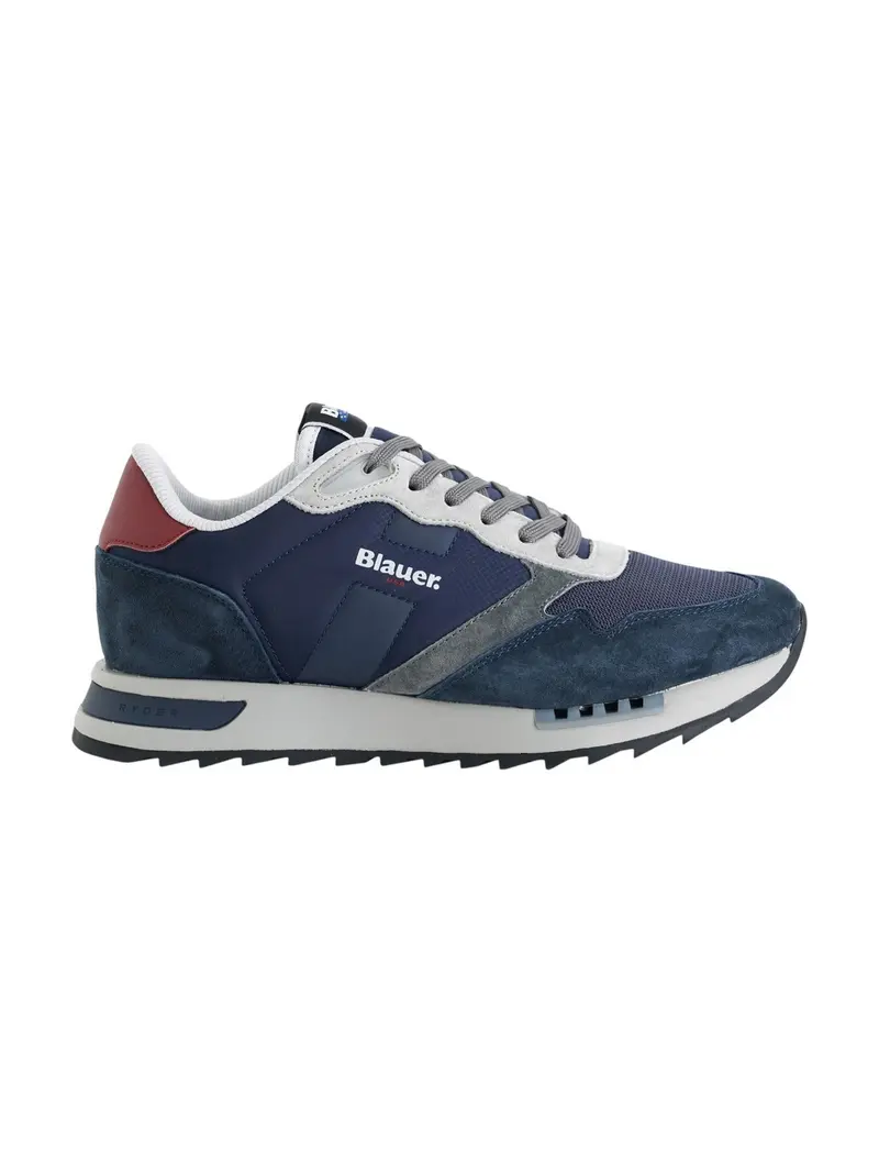BLAUER Sneaker Uomo Ryder F5RYDER01/NYN NVY/RED NAVY/RED