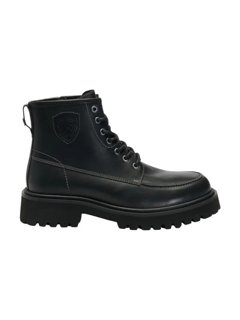 BLAUER Stivali e Stivaletti Uomo BUXTON BLACK - F6BUXTON05/PUL BLK