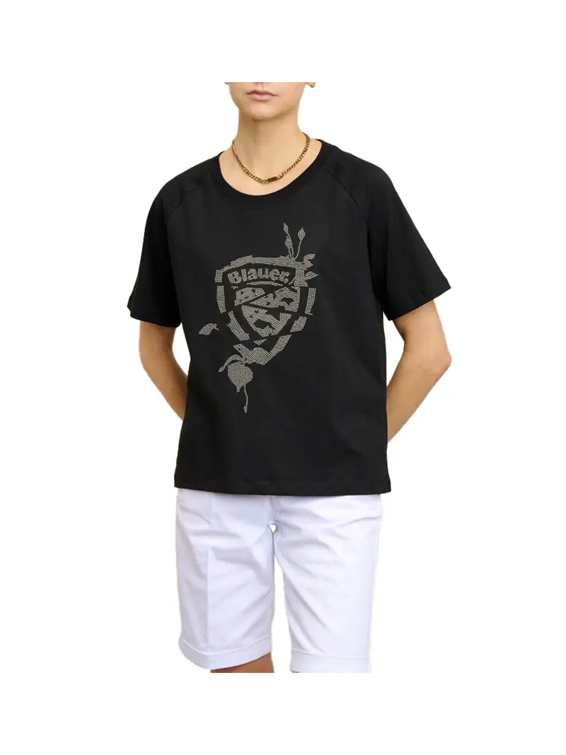Blauer T-Shirt Havey Donna Nero