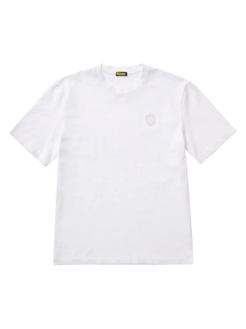 BLAUER T-shirt Uomo ATHENS 26SBLUH02306 007440 100 BIANCO OTTICO