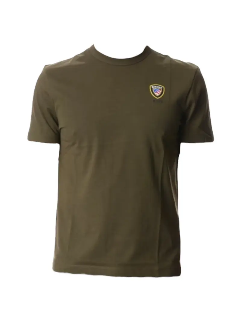 BLAUER T-shirt Uomo FAXON 25SBLUH02194 004547 647 Verde
