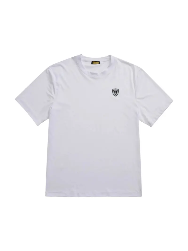BLAUER T-shirt Uomo JAN 25SBLUH02109 006526 100 Bianco