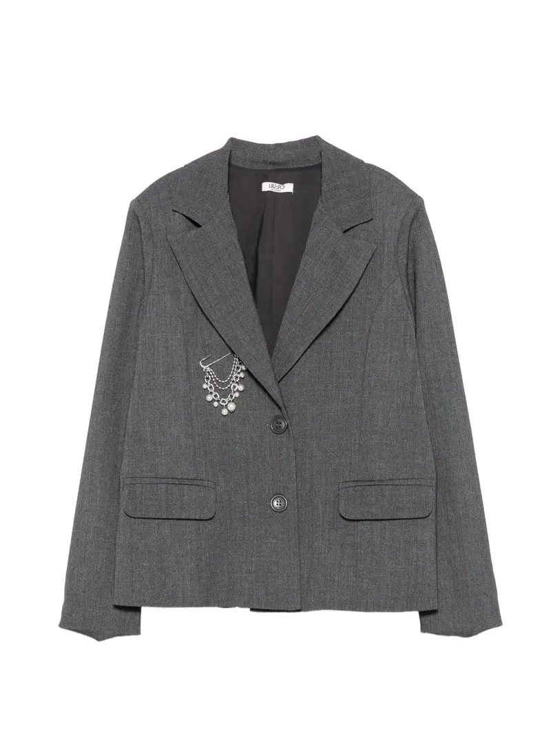 Blazer grigio per bambina