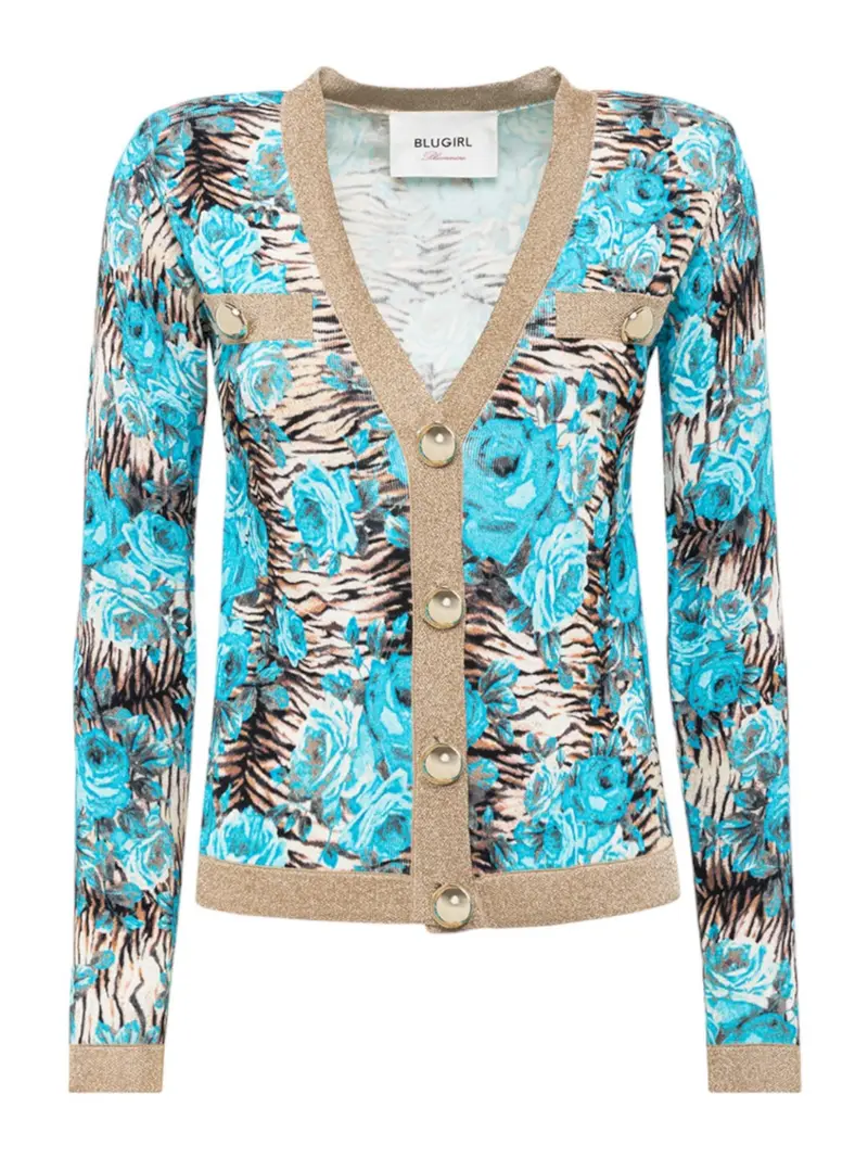 BLUGIRL Cardigan Donna  RA4007MA65E N9208 Blu