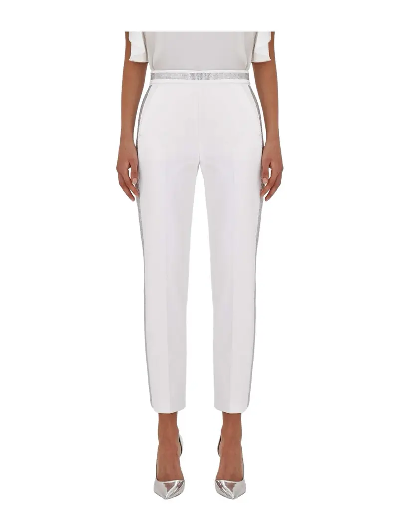 BLUGIRL Pantalone Donna RA4109T3191 14300 Bianco
