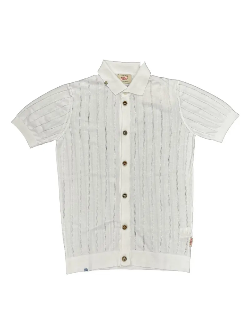 BOB Camicia Uomo  P25TRAVEL UNICA Bianco