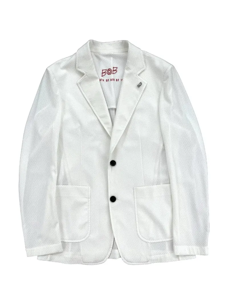 BOB Giacca Uomo  P25GOLDEN UNICA B BIANCO