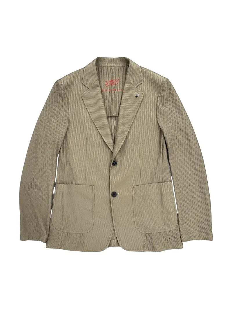 BOB Giacca Uomo  P25GOLDEN UNICA BEIGE BEIGE