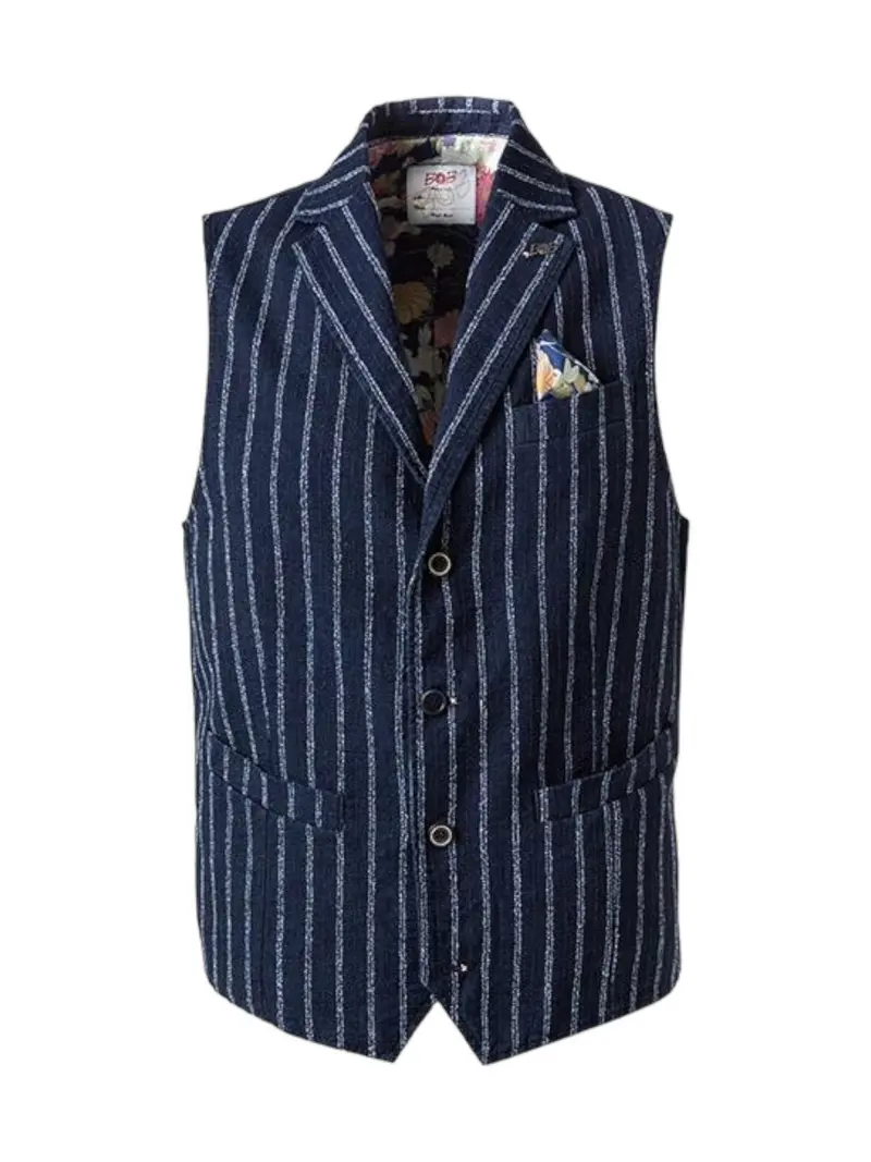 BOB Gilet Uomo P24OFF242 T242 UNICA Blu