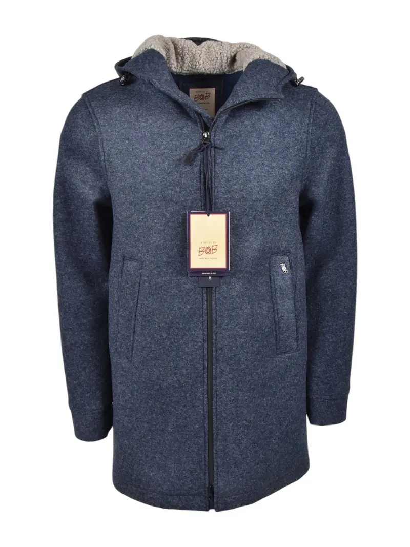 BOB Giubbino Uomo  BARNET347 T347 JEANS Blu